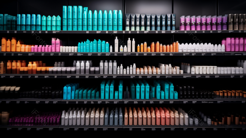 化妆品店货架美妆专柜室内装潢设计,高清,摄影图,摄影图片,图片大全,摄影图免费下载